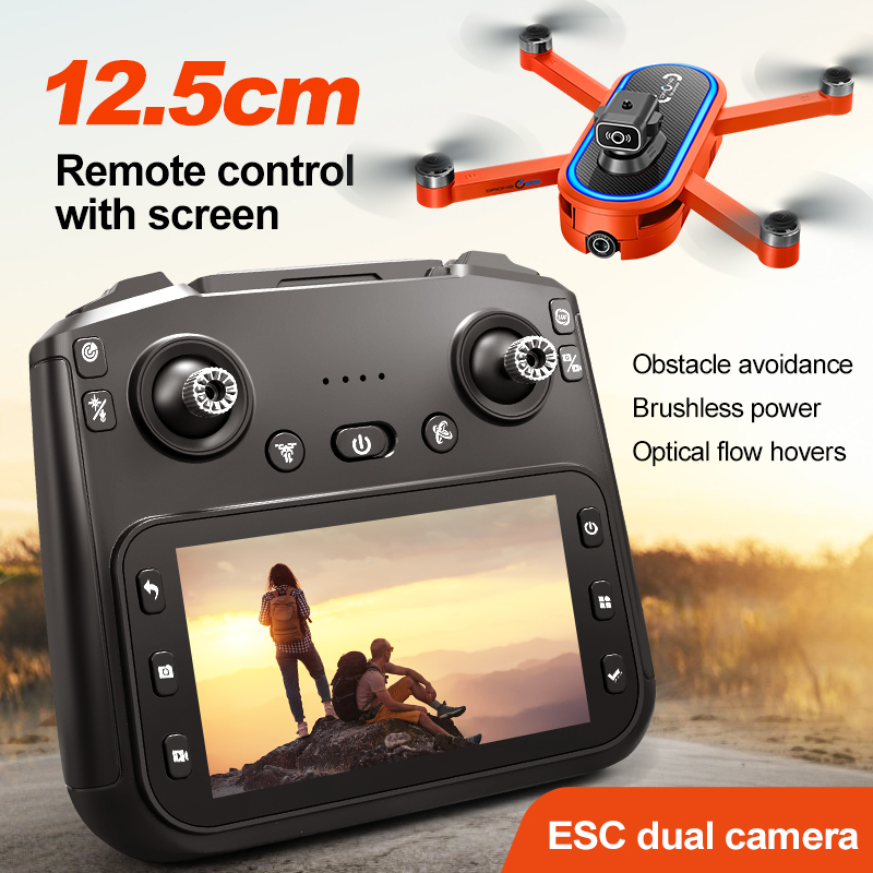 2025 S186 Drone Professional 4 - đánh giá và giá Drone Gimbal Brushless