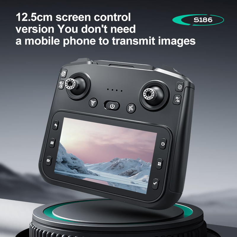 2025 S186 Drone Professional 4 - đánh giá và giá Drone Gimbal Brushless