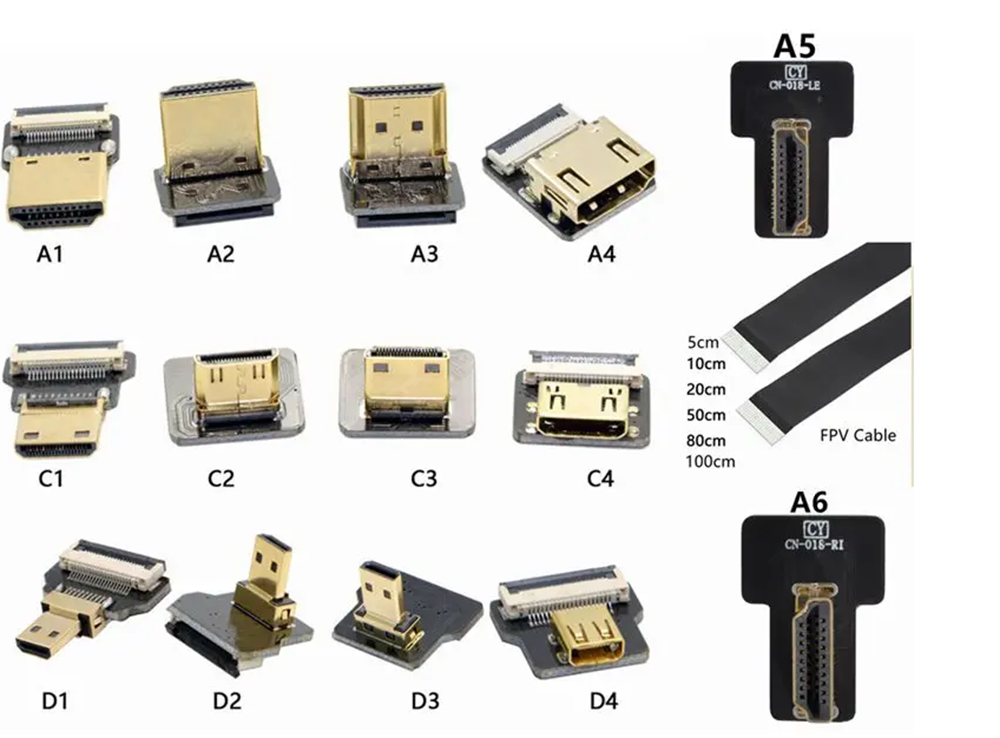 FPV Micro Mini HDMI-compat 90  - đánh giá và giá Drone Gimbal For Gopro