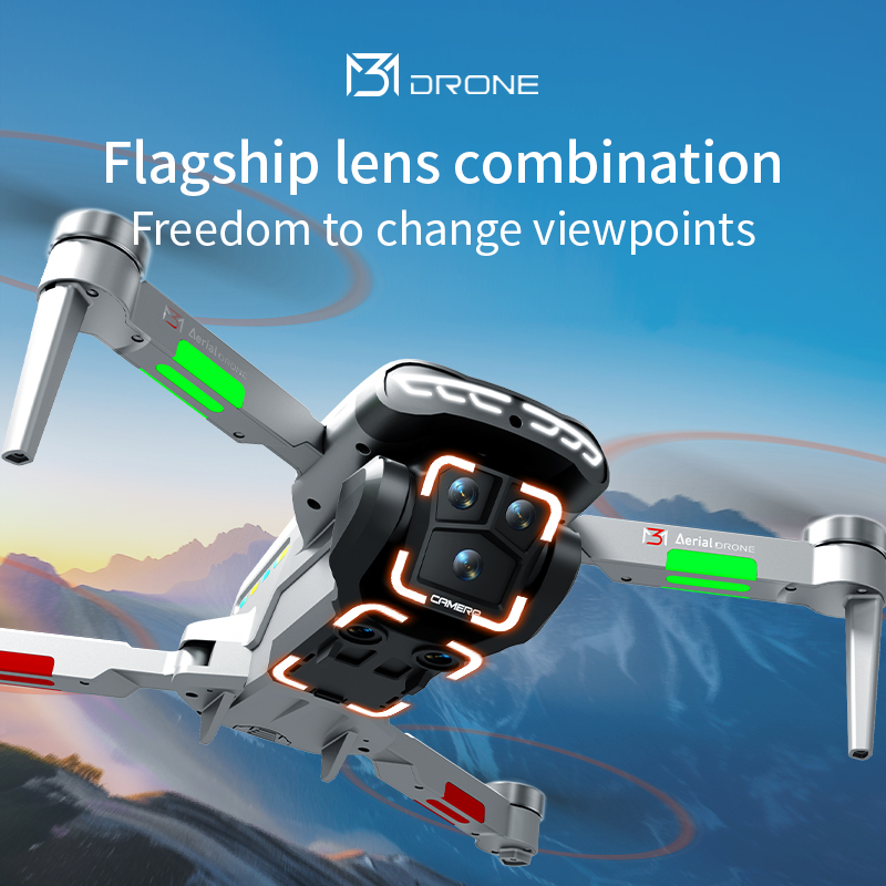 M3 Professional Drone 4K HD Ae - đánh giá và giá Drone Gimbal Brushless