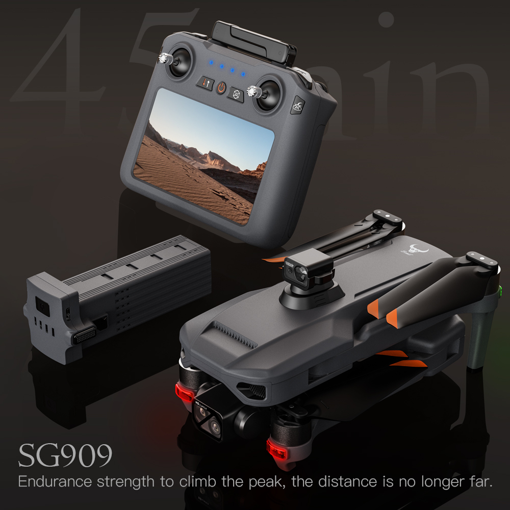 Teeggi SG909 MAX GPS Drone Wit - đánh giá và giá Drone Gimbal Brushless