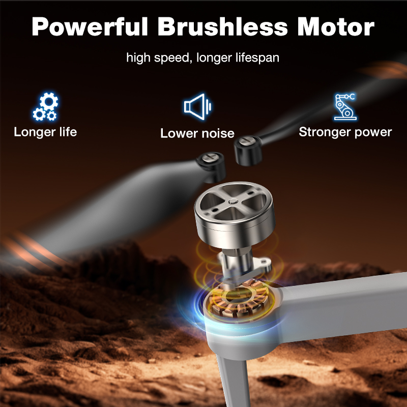 NEW Hot L017 Pro Drone Brushle - đánh giá và giá Drone Gimbal Brushless